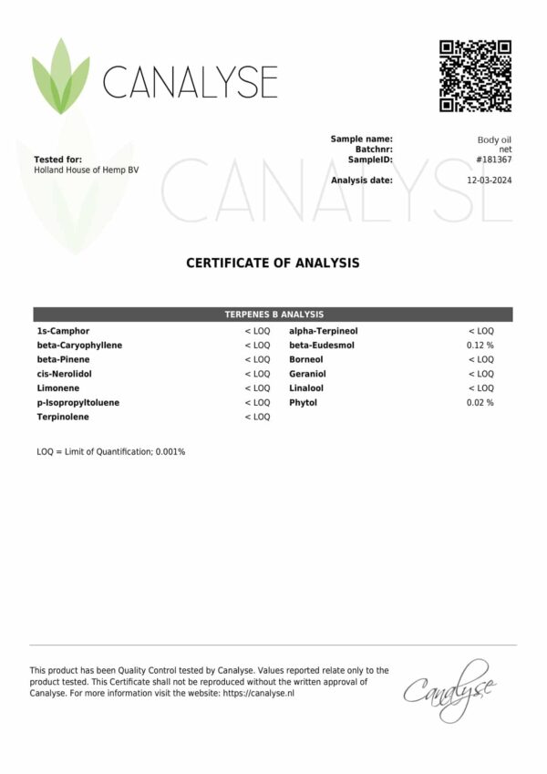 CBDA Body Oil (5%) - Image 4